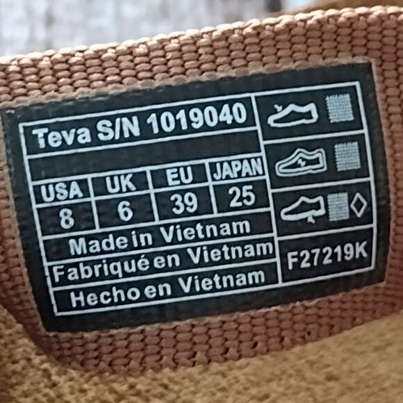 Teva Voya Flip-Flops in Cayambe Sunflower Women's 8 #1019040 - Picture 11 of 12